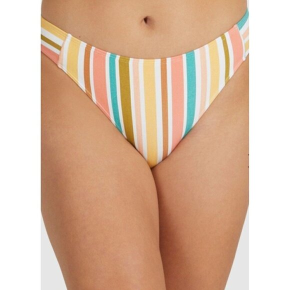 Roxy Beach Classics Regular Bikini Bottoms. Size Medium - Picture 1 of 5